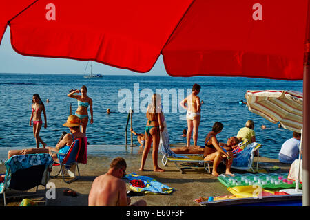 Slowenien, Region Primorska, Adriaküste, Piran Stockfoto