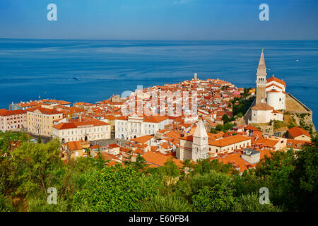 Slowenien, Region Primorska, Adriaküste, Piran Stockfoto