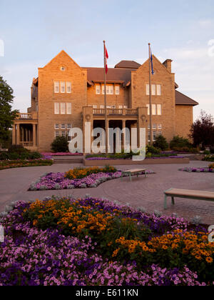 REGIERUNGSHAUS (Alberta), der ehemalige Amtssitz der Vizegouverneure von Alberta - in Edmonton, Alberta, Kanada. Stockfoto