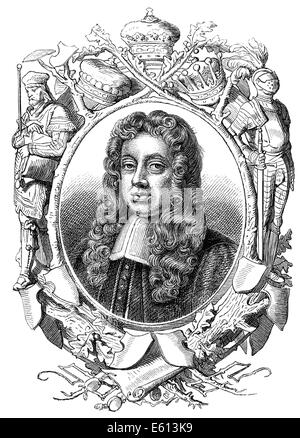 Porträt von John Somers, 1st Baron Somers, 1651-1716, eine englische Whig Jurist und Staatsmann Stockfoto