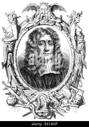 Titus Oates, 1649-1705, eine englische Meineidige, die die Popish Plot fabriziert, Stockfoto