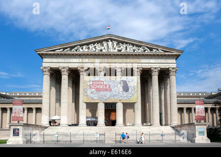 Museum der bildenden Künste, Szépmüvészeti Muzeum, Budapest, Ungarn Stockfoto