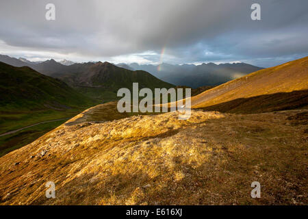 Talkeetna Mountains, Palmer, Alaska, Vereinigte Staaten von Amerika Stockfoto