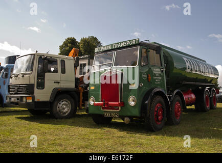 Vintage Albion-Tankwagen Stockfoto