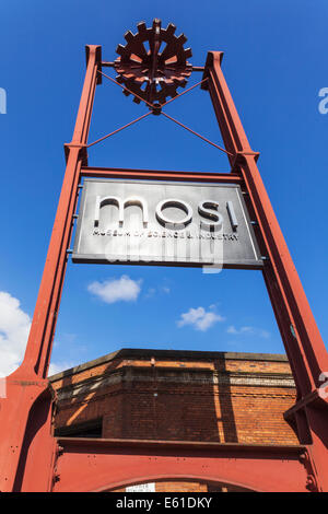 England, Manchester, Museum der Wissenschaft und Industrie aka MOSI Stockfoto