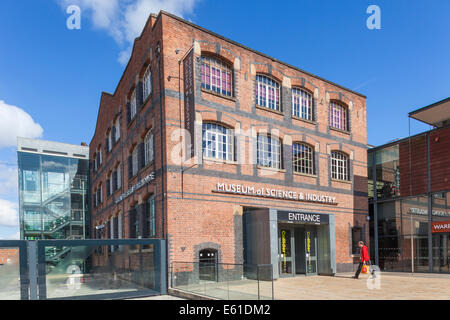 England, Manchester, Museum der Wissenschaft und Industrie aka MOSI Stockfoto