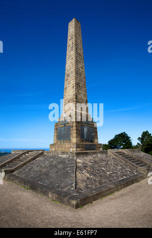 Kriegerdenkmal auf Olivers Mount, Scarborough North Yorkshire England Stockfoto