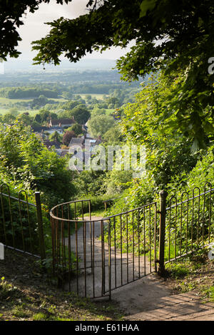 UK England, Dorset, Shaftesbury, Castle Hill, Weg zum Enmore Green Stockfoto