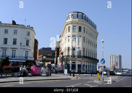 Margate Kent UK - Margate Gebäude am Meer Stockfoto