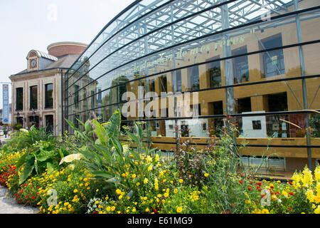 Office de Tourisme und Bibliotheque in Honfleur, Normandie Frankreich Europa Stockfoto