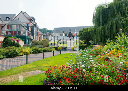 1. Weltkrieg Kriegerdenkmal in Honfleur, Normandie Frankreich Europa Stockfoto