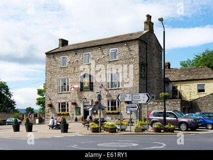 Die Bolton-Arme in Leyburn, Wensleydale, Yorkshire Dales National Park, North Yorkshire, England UK Stockfoto