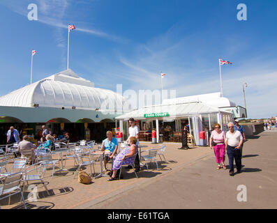 Kürzeste Pier im Burnham auf Meer Somerset in England Stockfoto