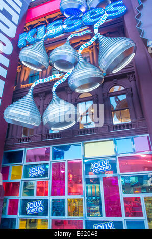 Die Hershey Chocolate World Store in New York-New York Hotel in Las Vegas Stockfoto