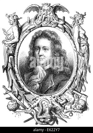 William Fuller, 1670-1717, englische Hochstapler, Stockfoto