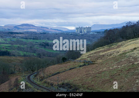 Kernkraftwerk Trawsfynydd Stockfoto