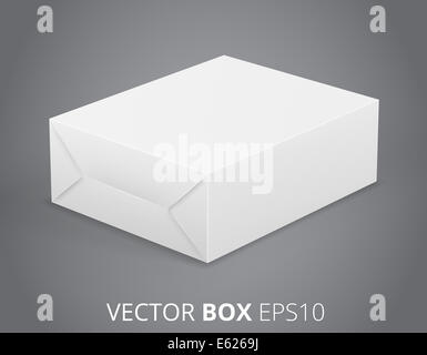 Wraped Box. Vektor-illustration Stockfoto