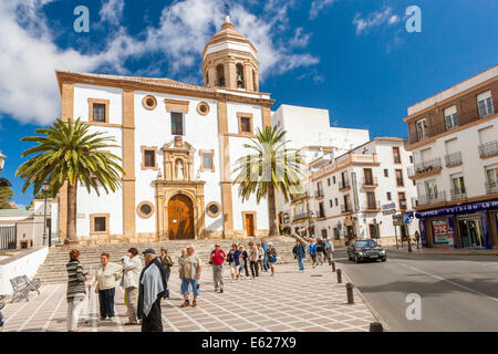 Iglesia De La Merced, Ronda, Malaga Provinz, Andalusien, Spanien, Europa. Stockfoto