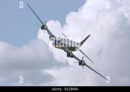 DC-6 Flugzeug Flugzeuge Flugzeug Transport aviation Stockfoto