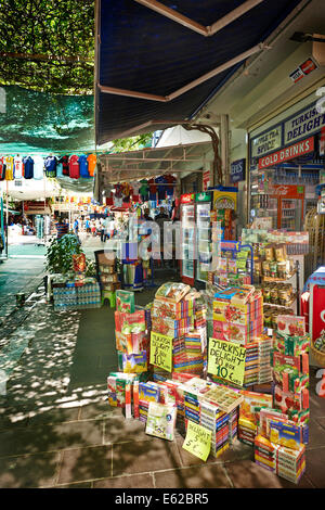 Turkish Delight-Schiff in Bodrum Markt Stockfoto