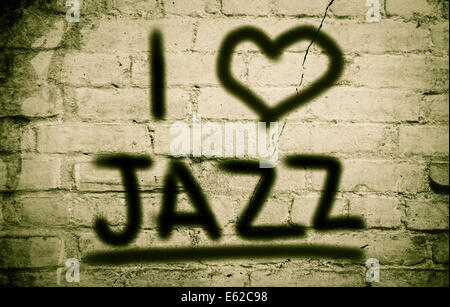 Konzept, handschriftlich mit Kreide - Farbbild Stockfoto