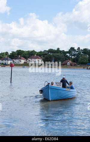 Felixstowe Fähre verlassen für Bawdsey Stockfoto