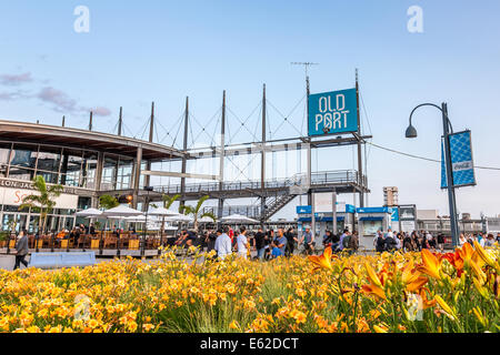 Old Montreal port Sommer 2014 Vieux-Port de Montréal 2014 Stockfoto