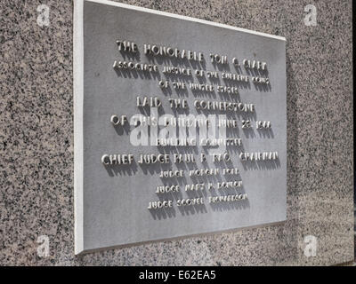 Jacob K. Javits Federal Plaza in Foley Square, New York Stockfoto