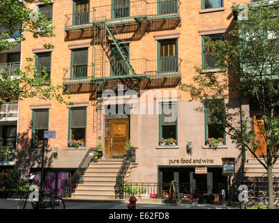 Stuyvesant Square in Gramercy Nachbarschaft, NYC Stockfoto