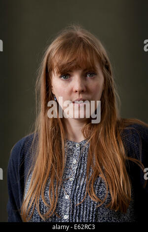 Edinburgh, Schottland. 12. August 2014. Emma Healey, Autor, auf dem Edinburgh International Book Festival 2014. Edinburgh, Schottland. 12. August 2014 Kredit: GARY DOAK/Alamy Live-Nachrichten Stockfoto