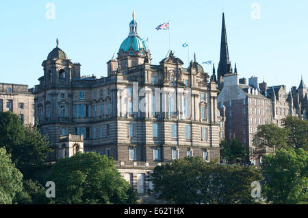 Lloyds Bank Hauptsitz auf dem Hügel in Edinburgh. Stockfoto