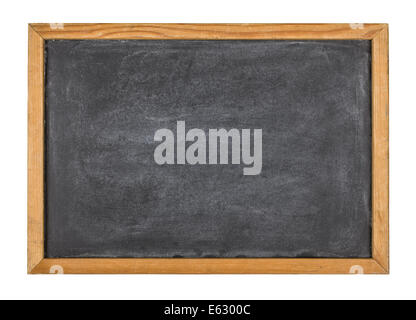 Leere Tafel mit Holzrahmen Stockfoto