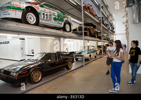 Mladá Boleslav, Tschechien, Skoda Museum direkt neben dem Hauptwerk von Skoda Stockfoto