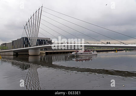 Prinzessin Katherine Fluss Kreuzfahrt Salford Quays Manchester Ship Canal Stockfoto