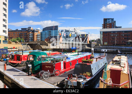 Clarence Dock Leeds West Yorkshire England Stockfoto