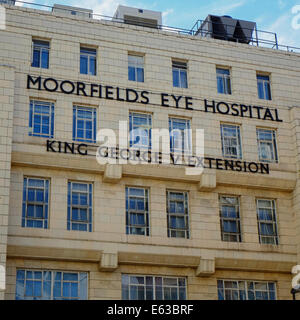 MOORFIELDS EYE HOSPITAL Stockfoto