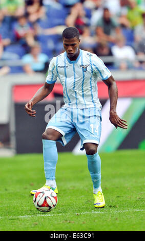 Hannover, Deutschland. 10. August 2014. Roms Keita Balde Diao während der Fußball-Testspiel Hannover 96 Vs Lazio Rom in der HDI-Arena in Hannover, 10. August 2014. Foto: Ole Spata/Dpa/Alamy Live-Nachrichten Stockfoto