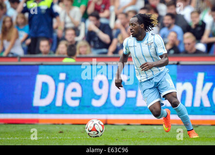 Hannover, Deutschland. 10. August 2014. Rom Luis Pedro Cavanda während der Fußball-Testspiel Hannover 96 Vs Lazio Rom in der HDI-Arena in Hannover, 10. August 2014. Foto: Ole Spata/Dpa/Alamy Live-Nachrichten Stockfoto