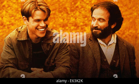 Good Will Hunting ist ein 1997 American Drama Film unter der Regie von Gus Van Sant mit Matt Damon und Robin Williams. Stockfoto