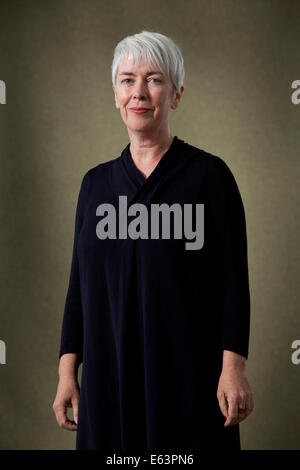 Edinburgh, Schottland. 13. August 2014. Nicola White, preisgekrönter Autor, auf dem Edinburgh International Book Festival 2014. Edinburgh, Schottland. 13. August 2014 Kredit: GARY DOAK/Alamy Live-Nachrichten Stockfoto