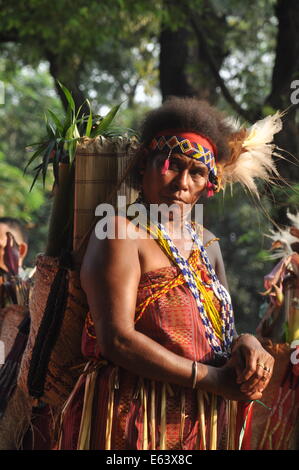 Papua-Frauen Stockfoto