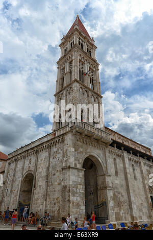 Kathedrale des Hl. Laurentius in Trogir, Kroatien Stockfoto