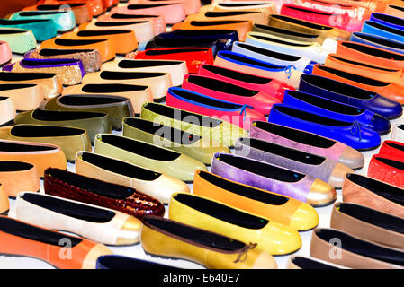 Ballerinas, Schuhgeschäft, Spanien Stockfoto