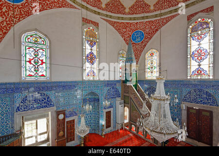 Çinili Camii, gefliesten Moschee mit Fayence Keramik aus Iznik, Üsküdar, Istanbul, Asian Side, Türkei Stockfoto