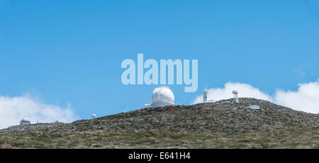Sternwarte, Roque de Los Muchachos Observatorium, ORM, European Northern Observatory, ENO, Roque de Los Muchachos, La Palma Stockfoto