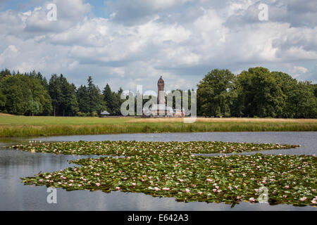 Jagdschloss St. Hubertus im Nationalpark Hoge Veluwe in den Niederlanden Stockfoto