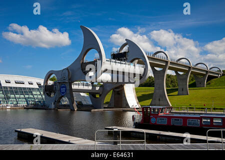 Falkirk Wheel, Falkirk Schottland, Vereinigtes Königreich Stockfoto