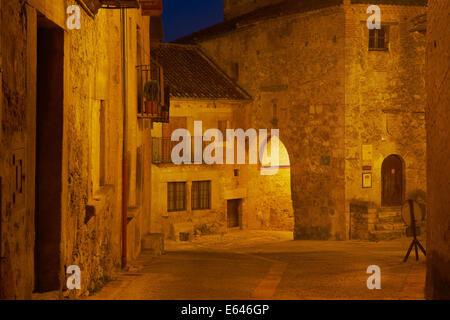 Pedraza, Segovia Provinz Kastilien-Leon, Spanien Stockfoto