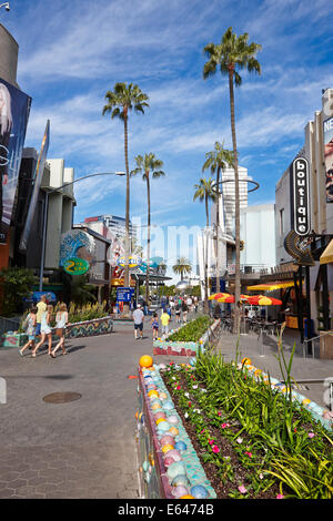 Universal City Straßenszene. Los Angeles, Kalifornien, USA. Stockfoto