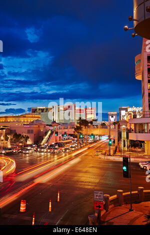 Las Vegas Boulevard. Las Vegas, Nevada, USA. Stockfoto